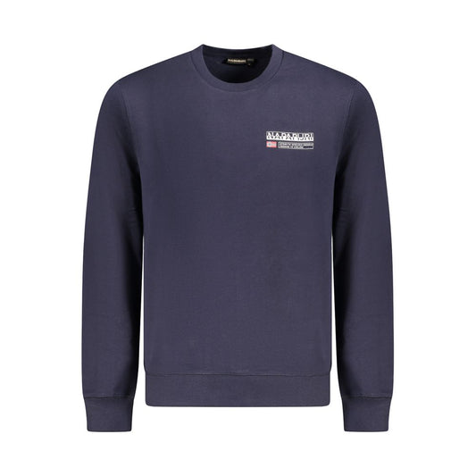 Napapijri Blauer Baumwollpullover für Herren