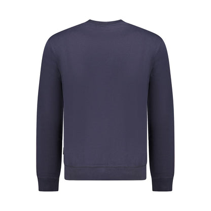 Pull Napapijri bleu en coton pour homme