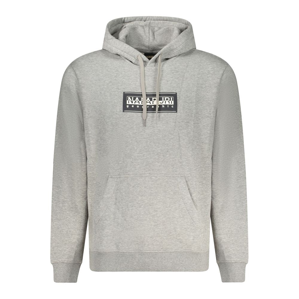 Pull en coton gris Napapijri