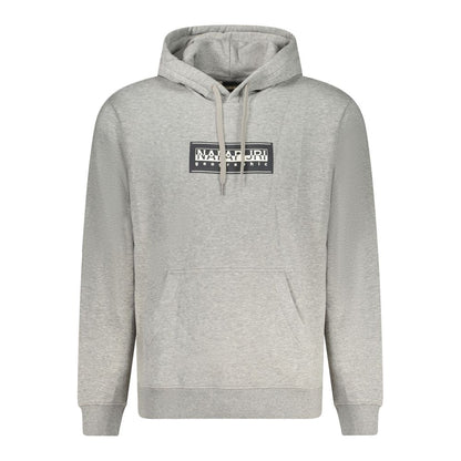 Pull en coton gris Napapijri