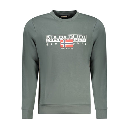 Grüner Baumwollpullover von Napapijri