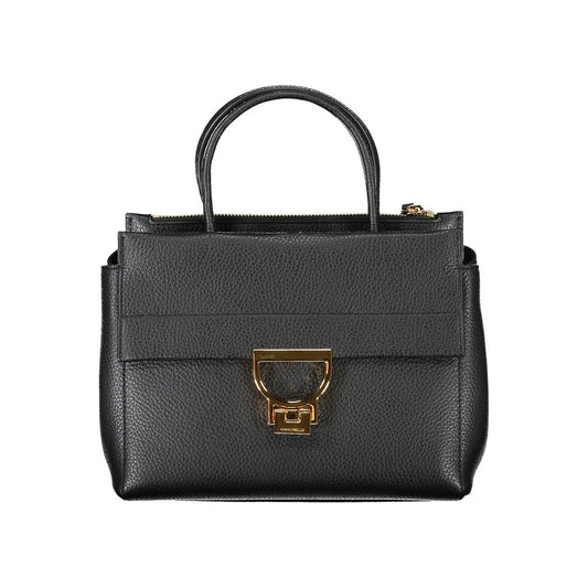 Coccinelle Schwarze Leder Damen Handtasche