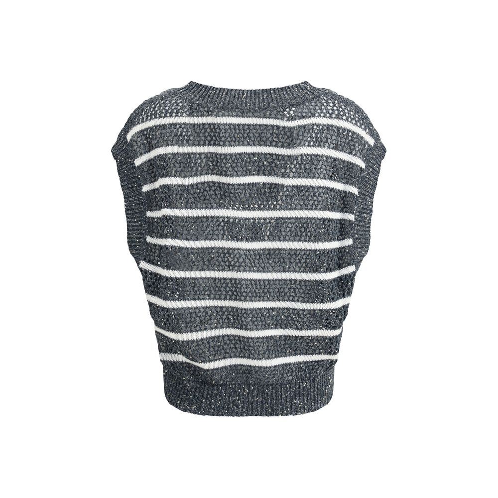 Gilet rayé