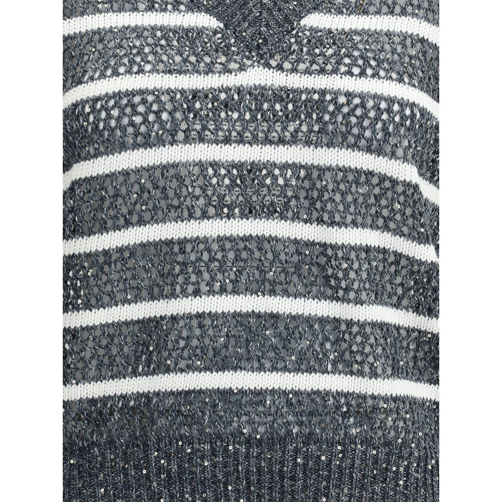 Gilet rayé