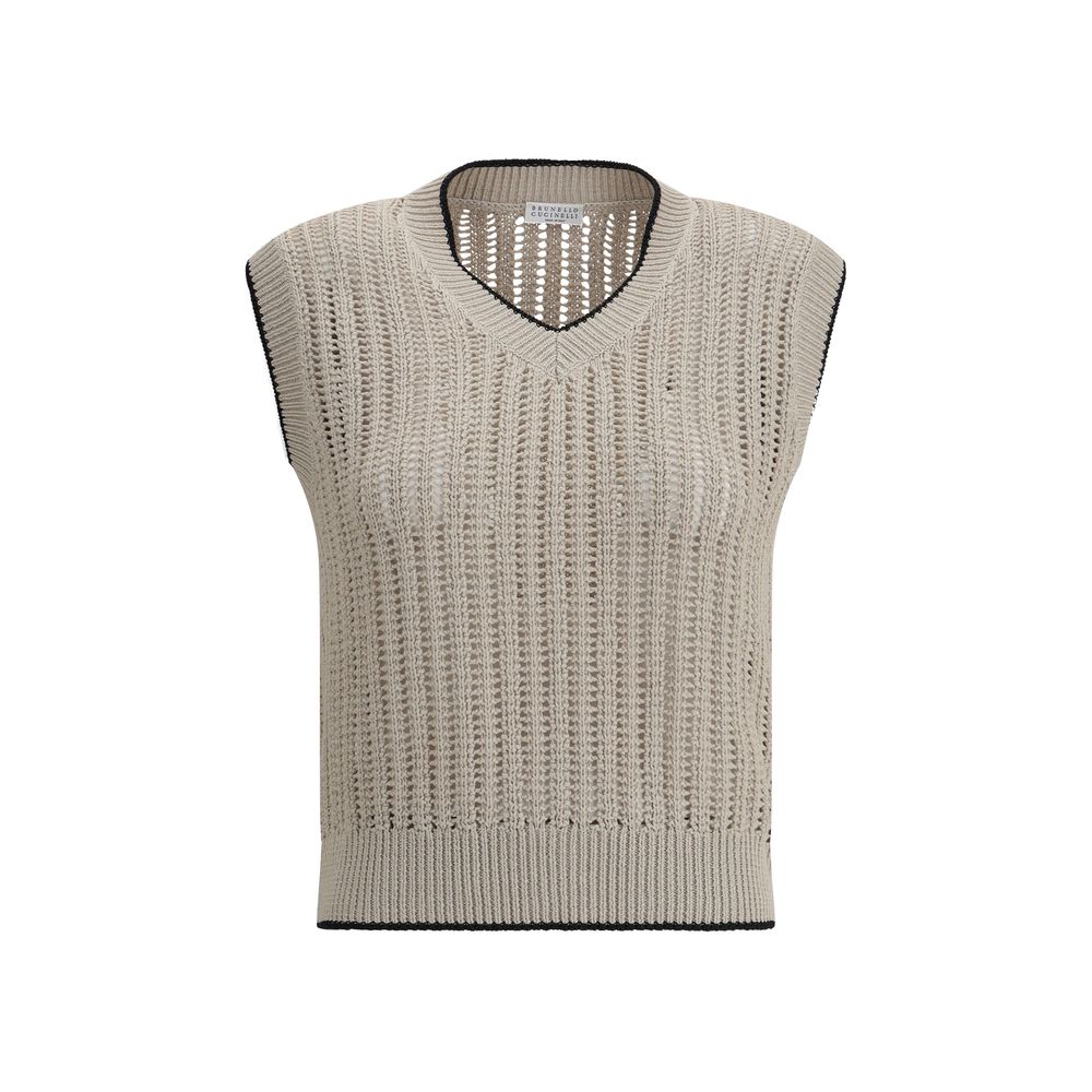 Gilet tricoté Brunello Cucinelli