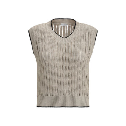 Gilet tricoté Brunello Cucinelli