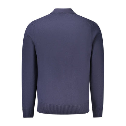 Pull en laine bleu Hugo Boss pour homme