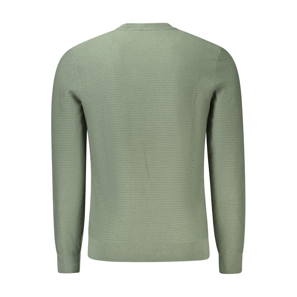 Pull Hugo Boss en coton vert pour homme
