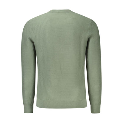 Pull Hugo Boss en coton vert pour homme