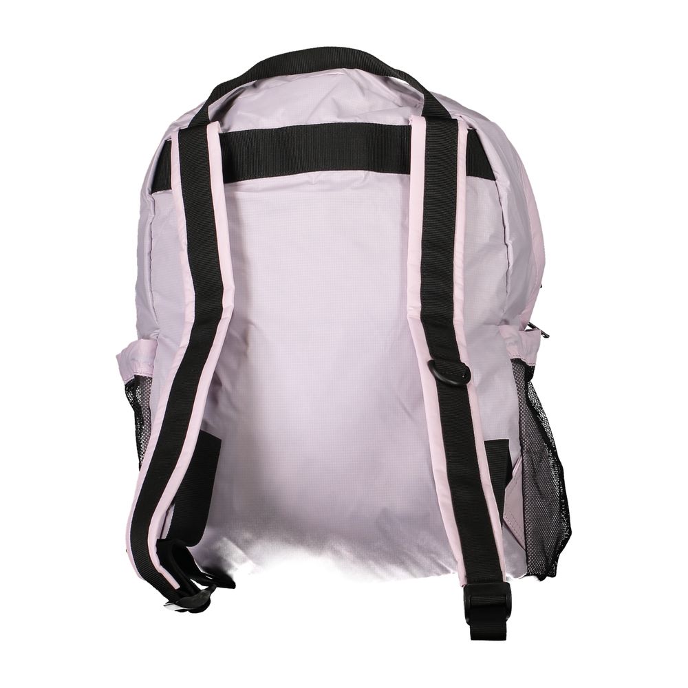 Sac à dos femme K-WAY en polyamide rose