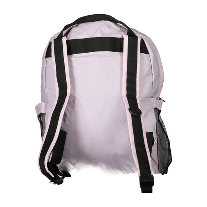 Sac à dos femme K-WAY en polyamide rose