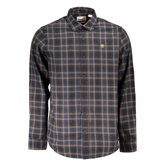 Chemise en coton bleu Timberland