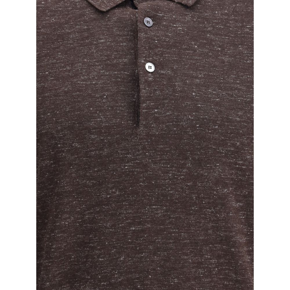ZEGNA Seiden-Langarmshirt