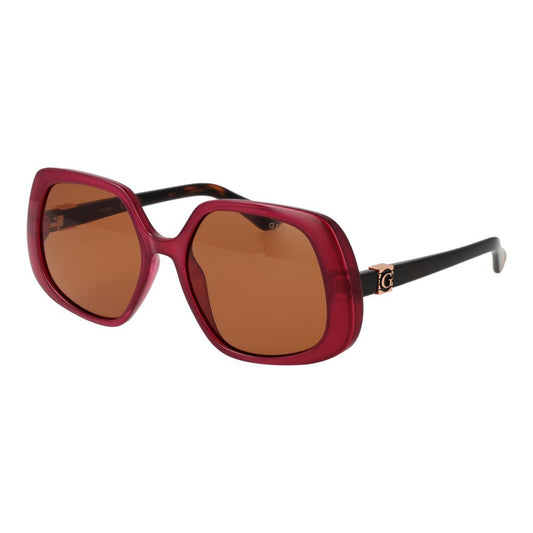 Guess Burgunderrote Damen Sonnenbrille