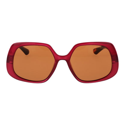 Guess Burgunderrote Damen Sonnenbrille