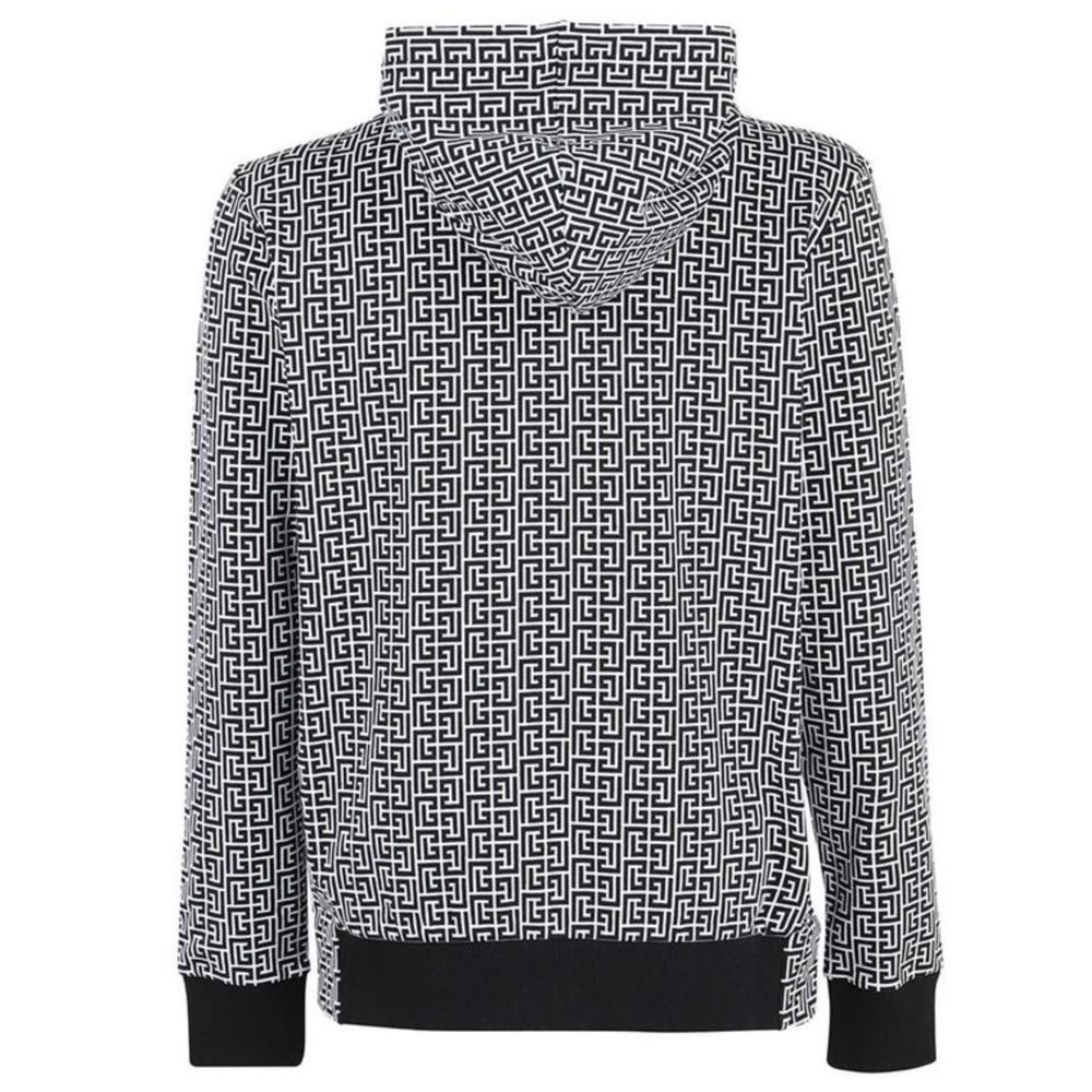 Pull en coton noir Balmain