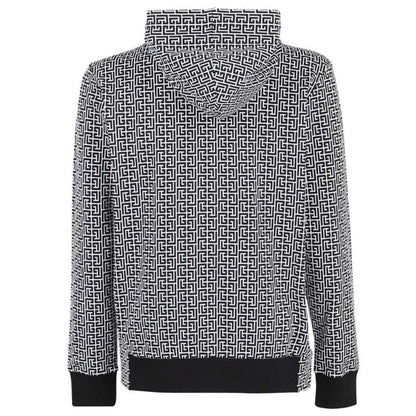 Pull en coton noir Balmain