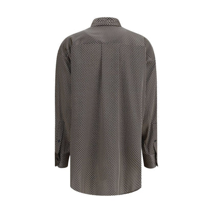 Chemise à pois en soie Tom Ford