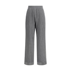Pantalon côtelé en lurex