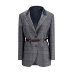 Blazer à motif Prince de Galles