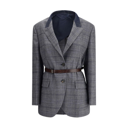 Blazer Brunello Cucinelli motif Prince de Galles