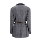 Blazer à motif Prince de Galles
