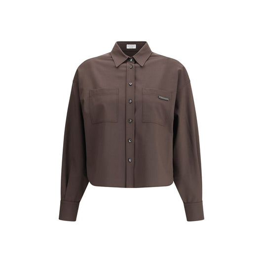 Brunello Cucinelli Wollhemd