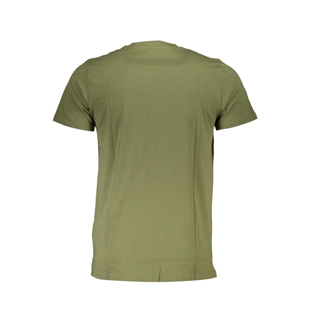 Grünes Baumwoll-T-Shirt der Cavalli Class