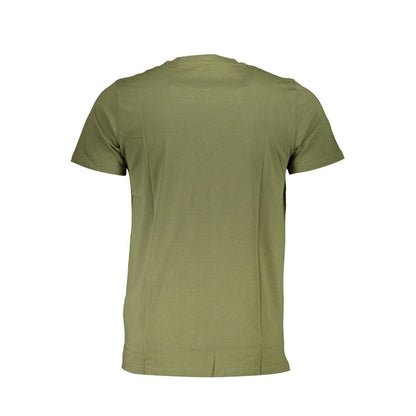 Grünes Baumwoll-T-Shirt der Cavalli Class