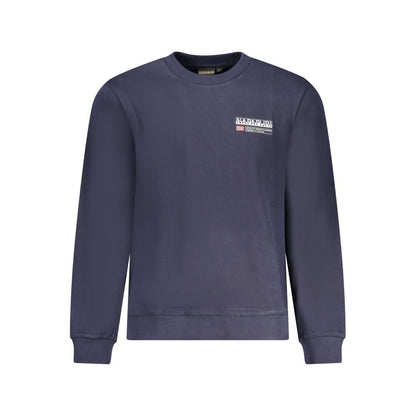 Pull en coton bleu Napapijri