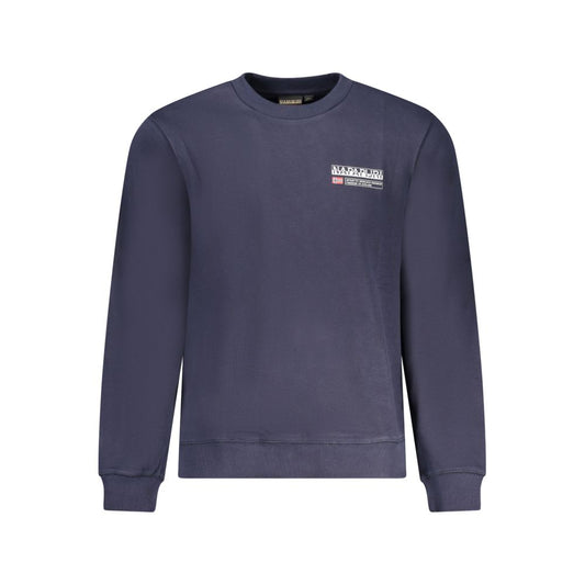Pull en coton bleu Napapijri