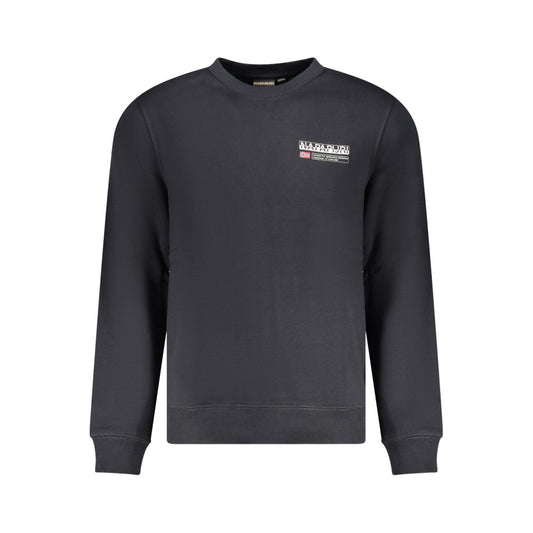 Pull en coton noir Napapijri