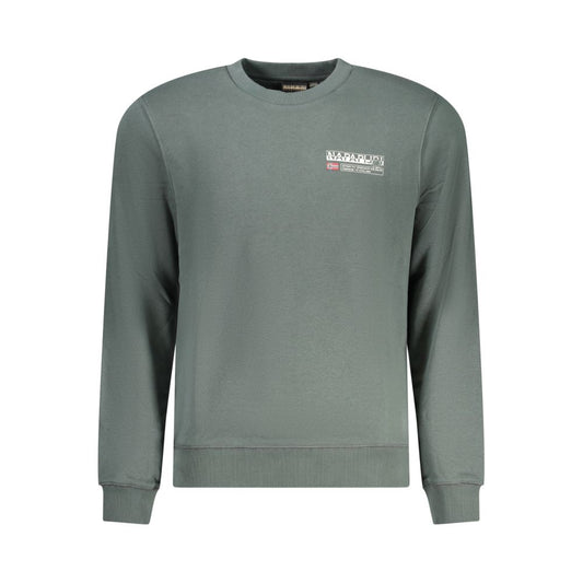Pull en coton vert Napapijri