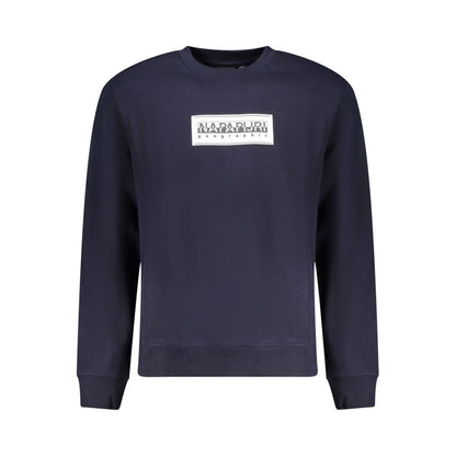 Pull en coton bleu Napapijri