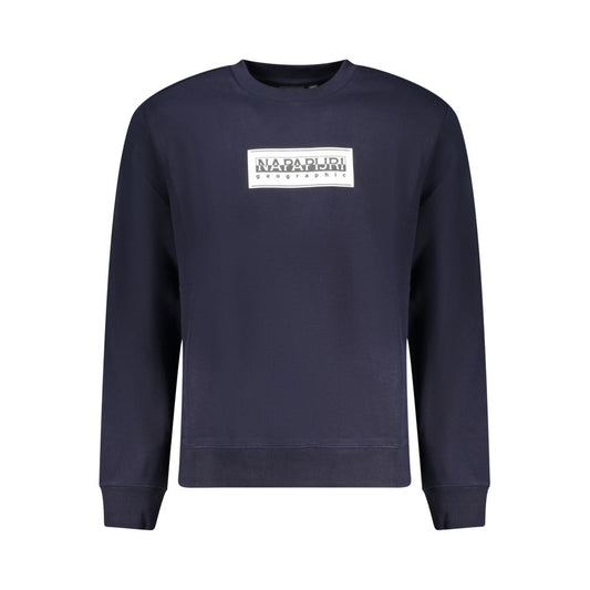 Pull en coton bleu Napapijri