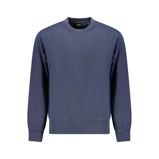 Hugo Boss Blauer Baumwollpullover für Herren