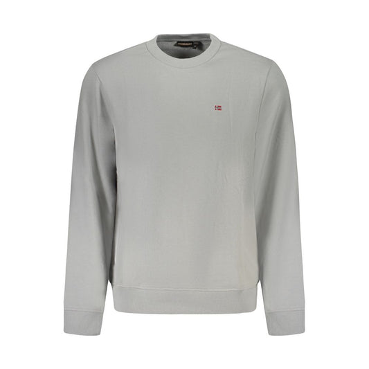 Pull Napapijri marron en coton pour homme