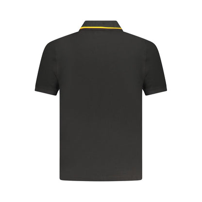 Polo en coton noir K-WAY