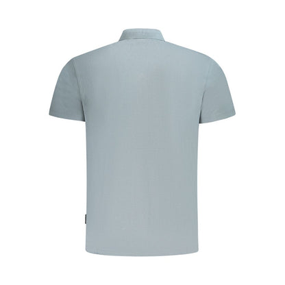 Napapijri Brown Cotton Men Polo Shirt