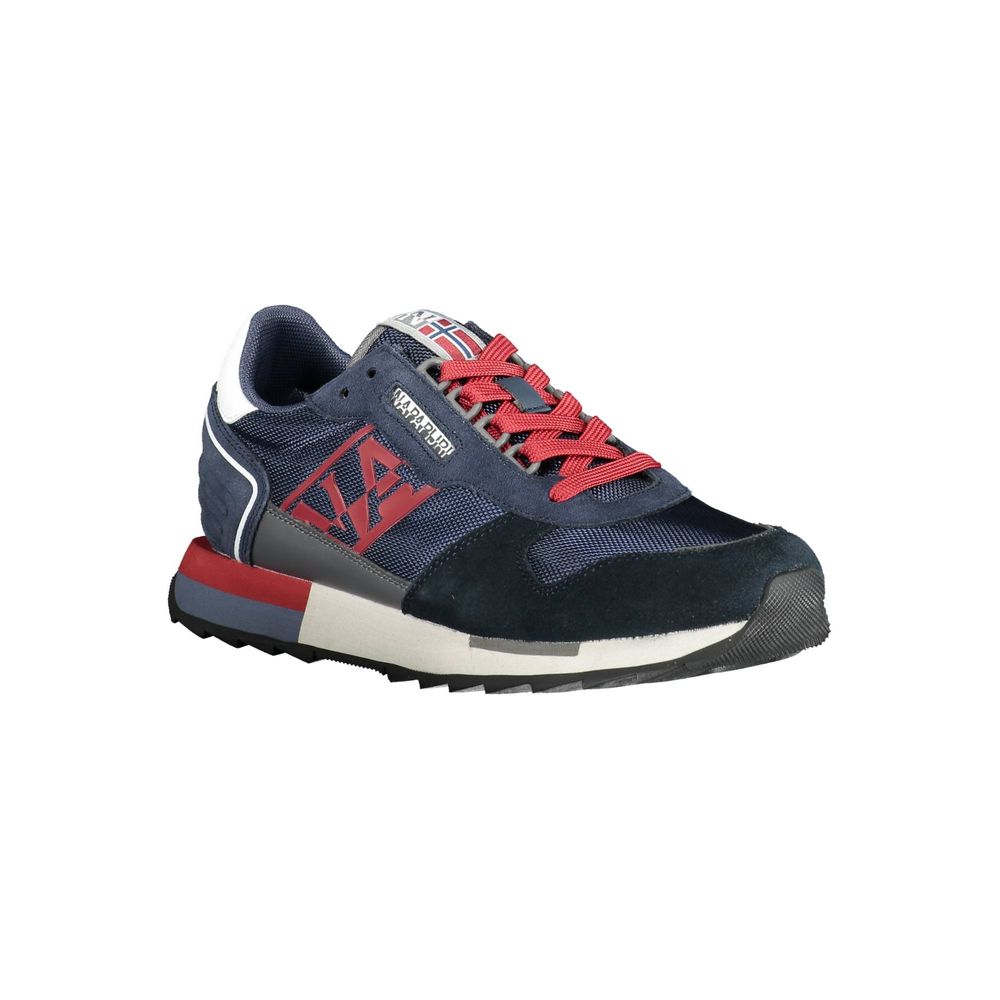 Napapijri Herren-Sneaker aus blauem Leder