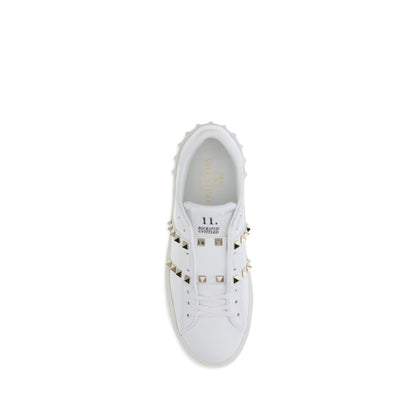 Valentino Garavani Rockstud Untitled Flatform-Sneakers