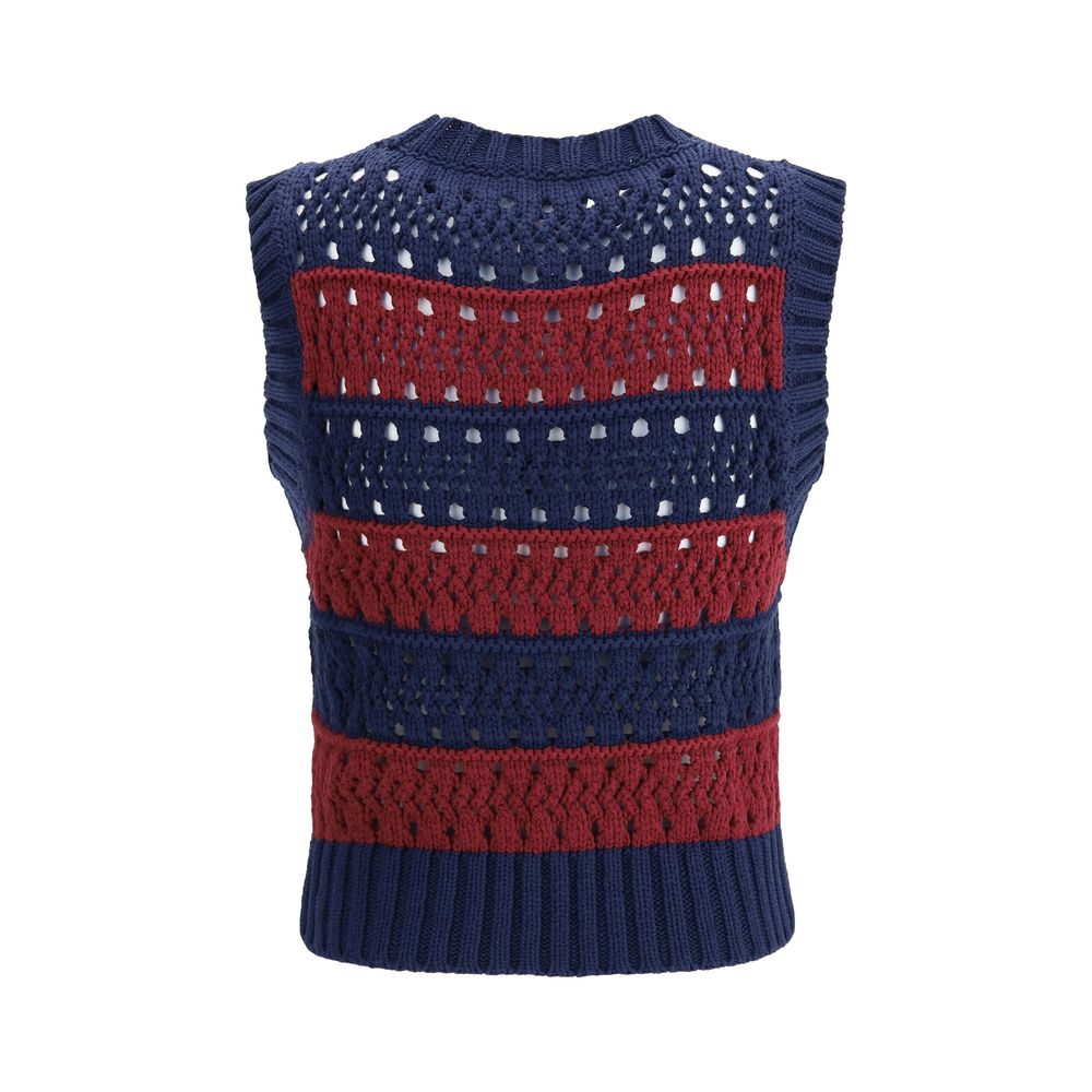 Gilet rayé