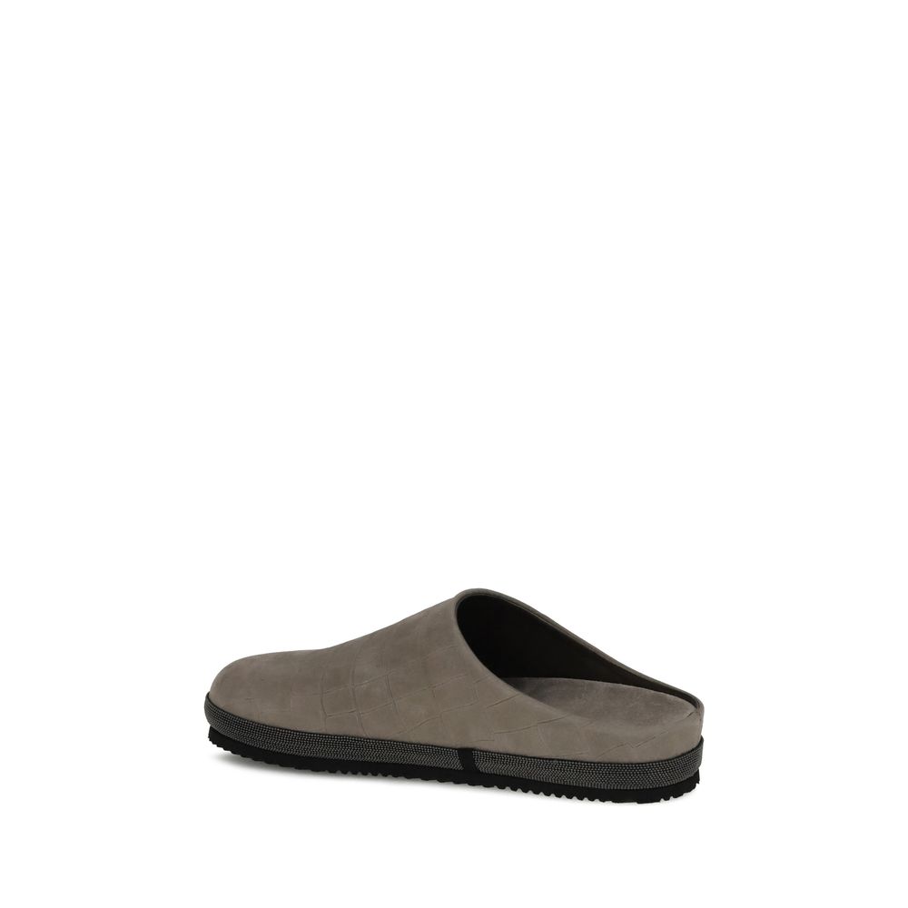 Brunello Cucinelli Mules en cuir