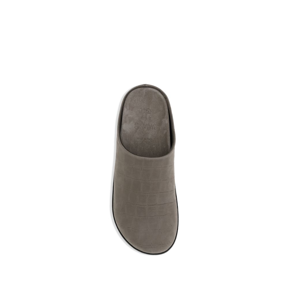 Brunello Cucinelli Mules en cuir