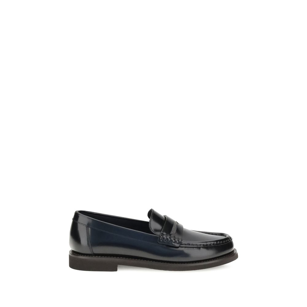 Mocassins en cuir
