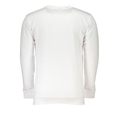 Weißer Baumwollpullover von Cavalli Class