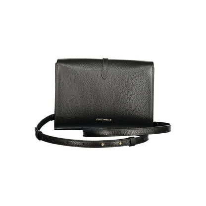 Coccinelle Schwarze Lederhandtasche