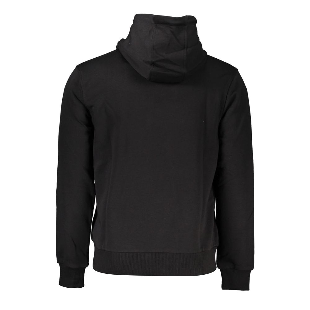 Cavalli Class Schwarzer Herrenpullover aus Baumwolle