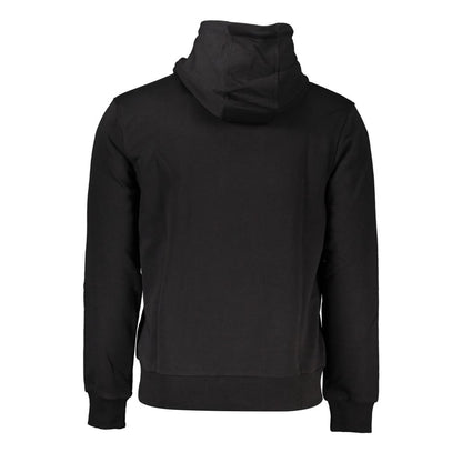 Cavalli Class Schwarzer Herrenpullover aus Baumwolle