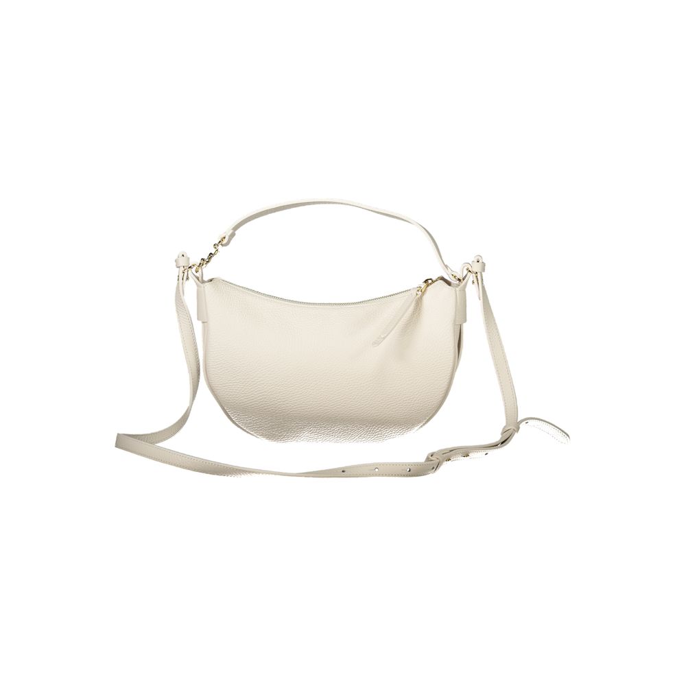 Coccinelle Weiße Lederhandtasche